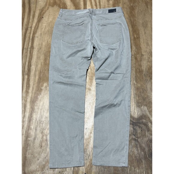 Rhone Men 32 Everyday Twill 5-Pocket Pants Lightweight Athleisure Beige @N5 - Picture 2 of 6